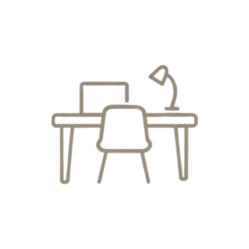 Dedicated desk icon